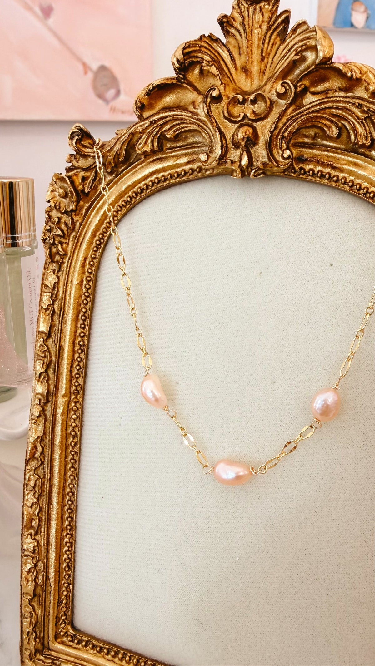 pink tides necklace